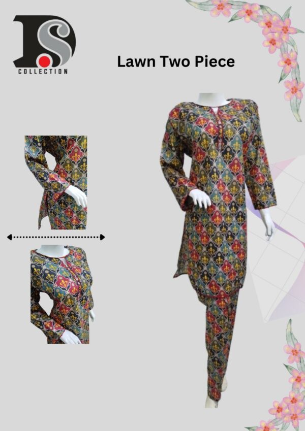 Lawn Printed Stitched Two Pieces