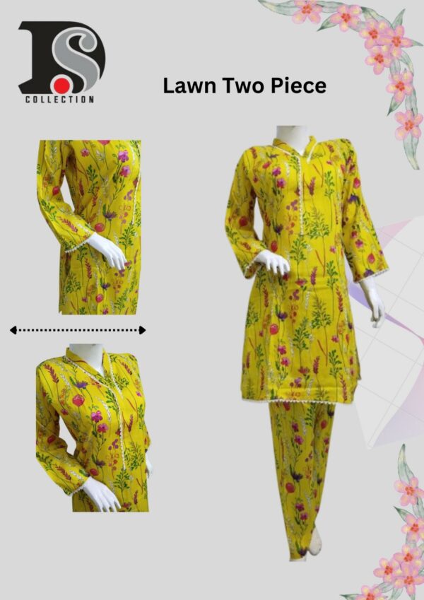Lawn Printed Stitched Two Pieces